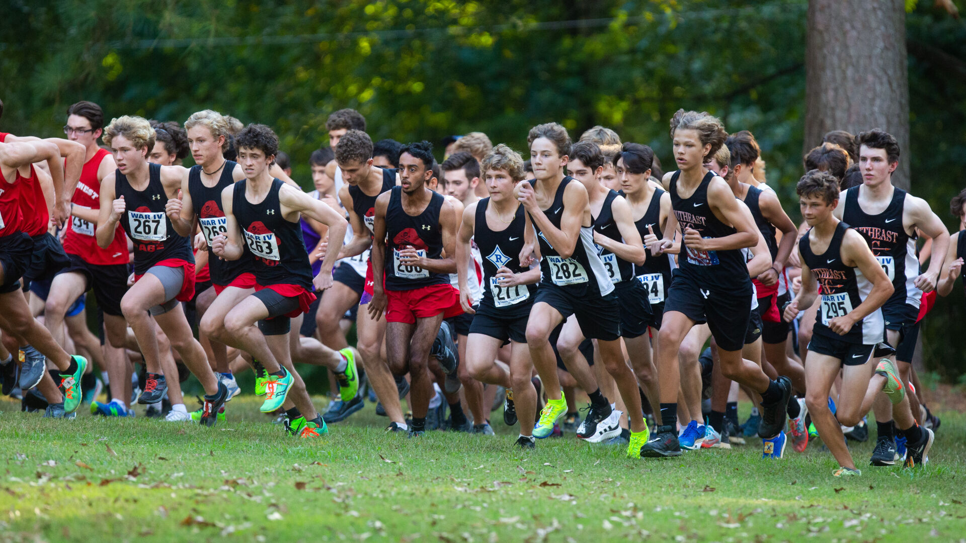 Guilford County high school cross-country championship meet